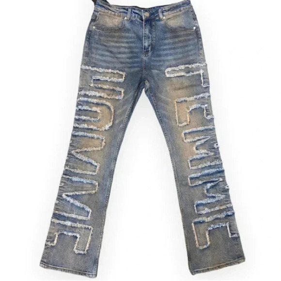 HOMME FEMME TWILIGHT SUNSET JEANS 32 - Picture 5 of 13